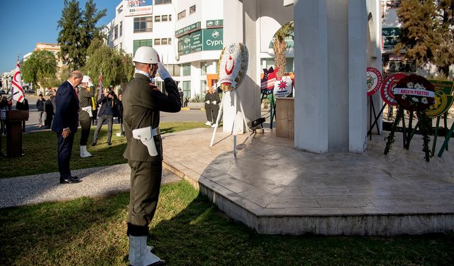 Küçük Kaymaklı şehitleri ve Şehit Hüseyin Ruso törenlerle anıldı