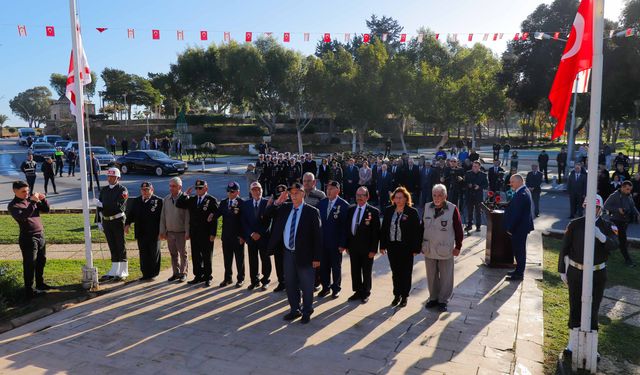 Mağusa’ya “Gazi” unvanı verilişinin yıl dönümü kutlandı