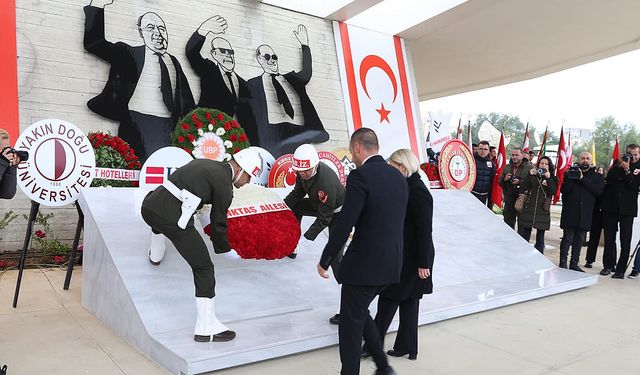 Kurucu Cumhurbaşkanı Denktaş, vefatının 12’nci yılında anıt mezarında anıldı