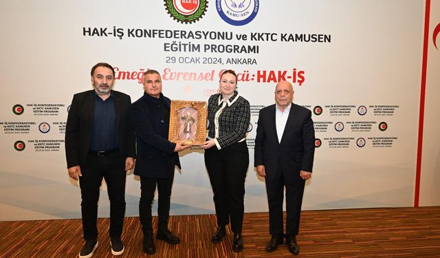 KAMUSEN ile Türkiye Hak-İş'ten eğitim programı