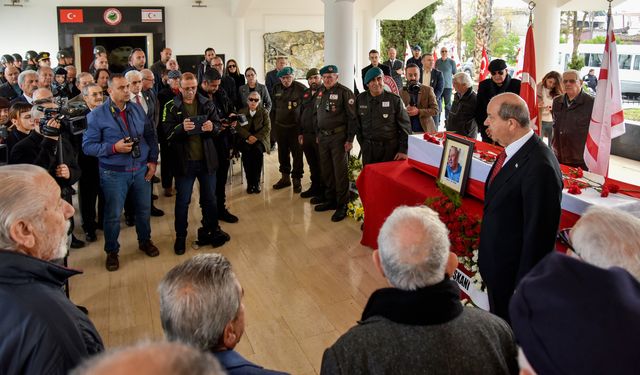 Halil Paşa için ilk tören TMT Mücahitler Derneği’nde yapıldı