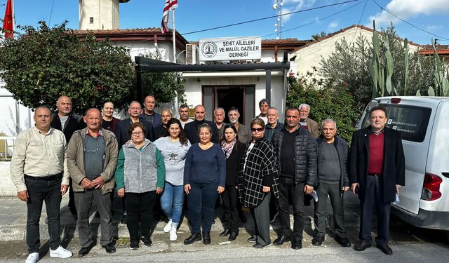 Şehit Aileleri ve Malül Gaziler Derneği başkanlığına yeniden Gürsel Benan seçildi…