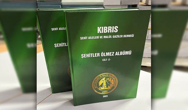 Şehit Aileleri ve Malül Gaziler Derneği, 1830 şehitle ilgili bilgileri ‘Şehitler Ölmez Albümü’nde topladı