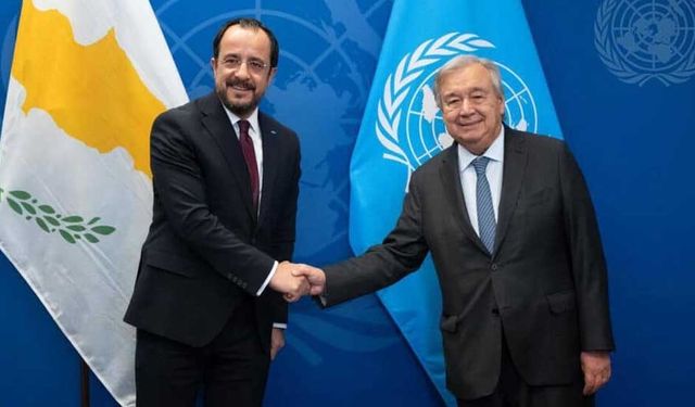 Hristodulidis-Guterres görüşmesi 23 Eylül’de