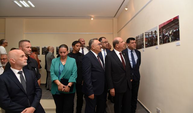 20 Temmuz Barış ve Özgürlük Bayramı Fotoğraf Sergisi açıldı