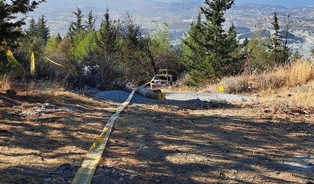 Limasol’da araç içerisinde kömürleşmiş iki ceset