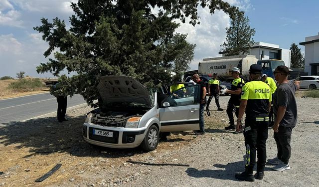 Gönyeli-Boğazköy ana yolunda ölümlü kaza…