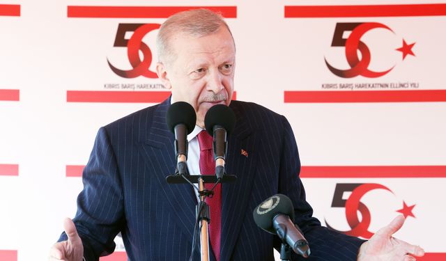 Erdoğan: Gerçekler görmezden gelinerek hiçbir yere varılmaz. Kıbrıs'ta federal bir çözümün mümkün olmadığına inanıyoruz