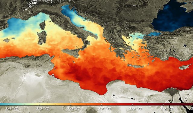 Akdeniz'de deniz suyu sıcaklığının 31 dereceyle rekor seviyeye ulaşması bekleniyor