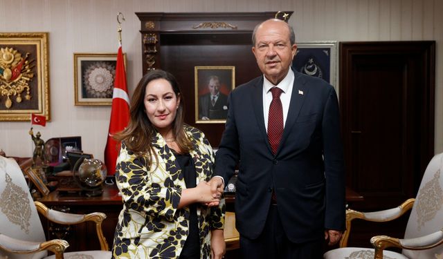 Cumhurbaşkanı Tatar yeni Doha Temsilcisi Hançerli’yi kabul etti