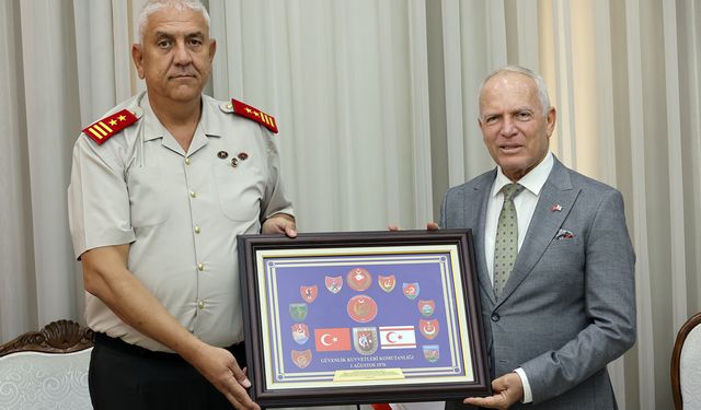 Töre, GKK Komutanı Tümgeneral Aytaç’ı kabul etti