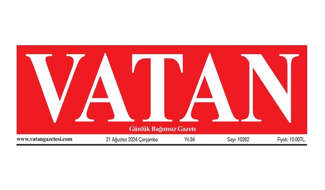 VATAN Manşet - 21 Ağustos 2024