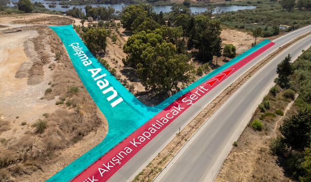 Gazimağusa’da yol çalışması… Çanakkale Bölgesi’ne giriş-çıkışın sağlandığı yol trafiğe kapatıldı