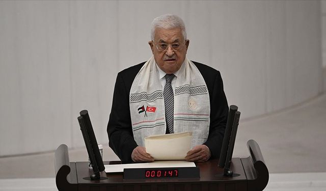 Filistin Devlet Başkanı Abbas'ın katıldığı TBMM Genel Kurulunun olağanüstü toplantısı başladı