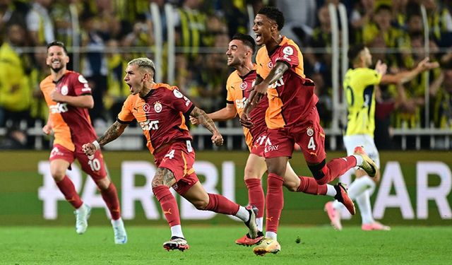 Galatasaray Derbide Fenerbahçe'yi Deplasmanda 3-1 Mağlup Etti