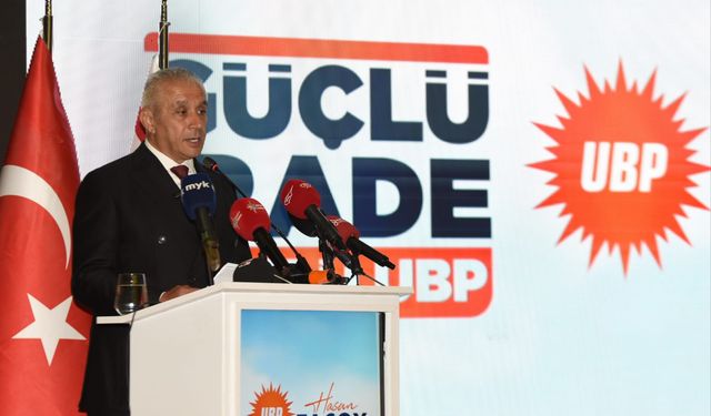 UBP Genel Başkan Adayı Taçoy, vizyon ve hedeflerini “Manifesto Tanıtım Etkinliği” ile açıkladı