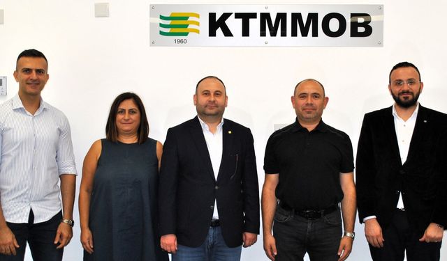 İMO Gaziantep Şube, KTMMOB’yi ziyaret etti