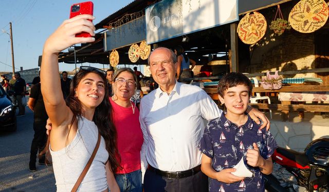 Cumhurbaşkanı Tatar, Evvel Zaman İçinde Luricina Panayırı’nı ziyaret etti