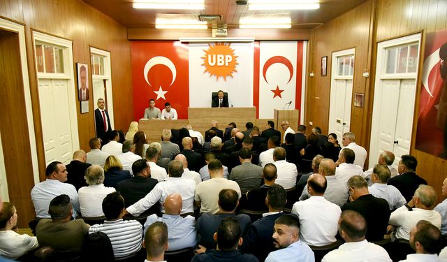 UBP Parti Meclisi’nin ilk toplantısı başladı