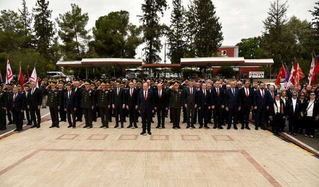 Türkiye Cumhuriyeti’nin kurucusu Atatürk, ölümünün 86’ncı yılında KKTC’de törenlerle anıldı