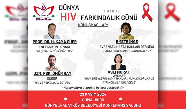 1 Aralık Dünya HIV/AIDS Günü