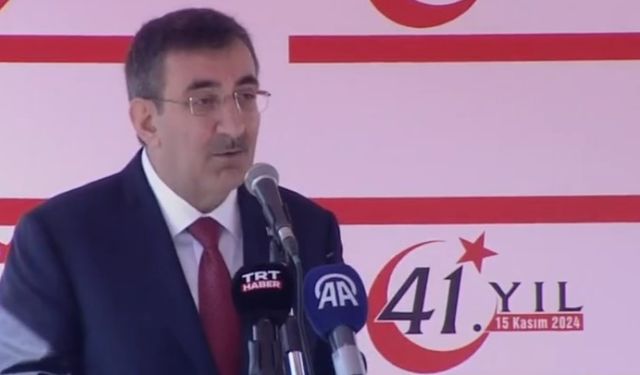 TC Cumhurbaşkanı Yardımcısı Yılmaz: ““Bugün Kıbrıs Adası’ndaki tek meşru devlet, Kuzey Kıbrıs Türk Cumhuriyeti'dir"