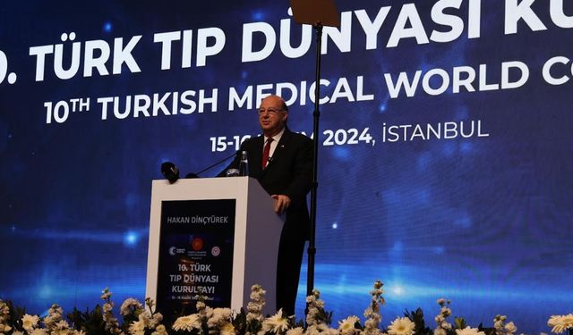 Sağlık Bakanı Dr. Dinçyürek, İstanbul’da düzenlenen 10. Türk Tıp Dünyası Kurultayı’na katıldı