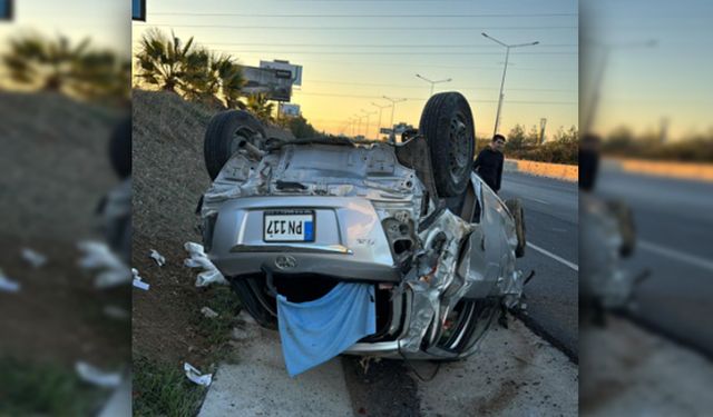 Girne-Lefkoşa anayolunda kaza