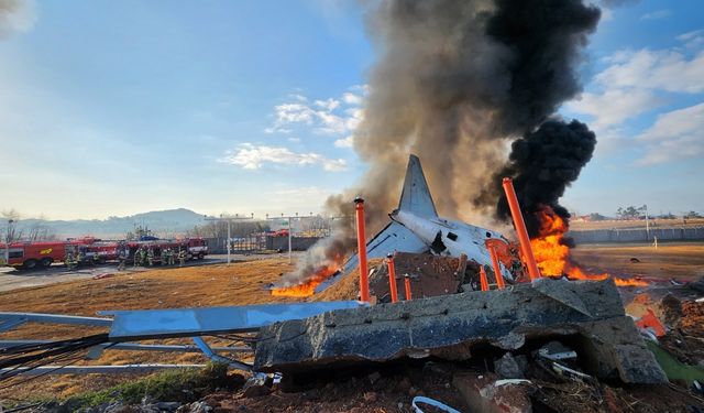 Güney Kore'deki uçak kazasında ölü sayısı 174'e yükseldi...