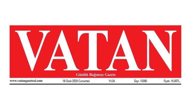 VATAN Manşet - 18 Ocak 2025