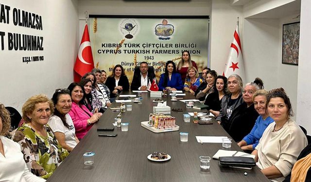 Kıbrıs Türk Çiftçiler Birliği Kadın Komitesi, kuruluşunun 5. yıldönümü dolayısıyla mesaj yayımladı