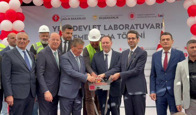 Devlet Laboratuvarı'nın yeni binasının temeli atıldı