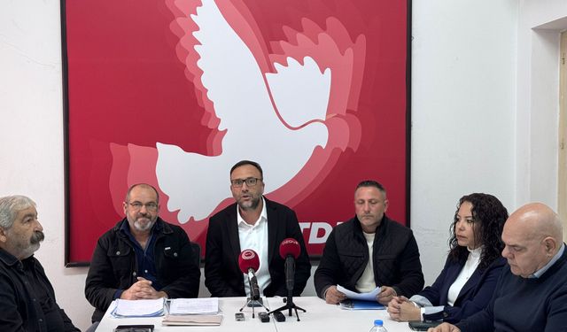 Yeniboğaziçi Belediyesi’ndeki usulsüzlük iddialarıyla ilgili TDP’de basın toplantısı düzenlendi