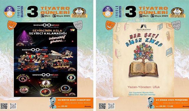 İskele Belediyesi 3.Tiyatro Günleri yarın akşam başlıyor… İlk oyun “Hırsız Var”
