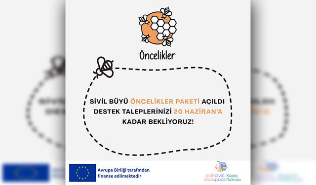 Sivil Büyü Öncelikler Paketi açıldı… Destek talepleri 20 Haziran’a kadar yapılmalı