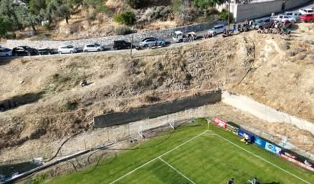 Pınarbaşı taraftarı takımının yanında