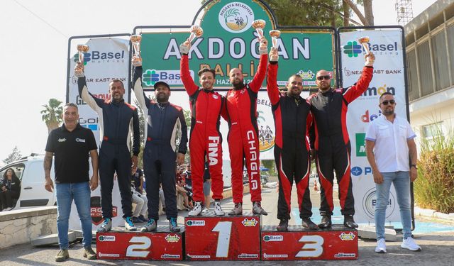 Akdoğan’da Yapılan İlk Ralli  Alptürk-Çağla ikilisinin