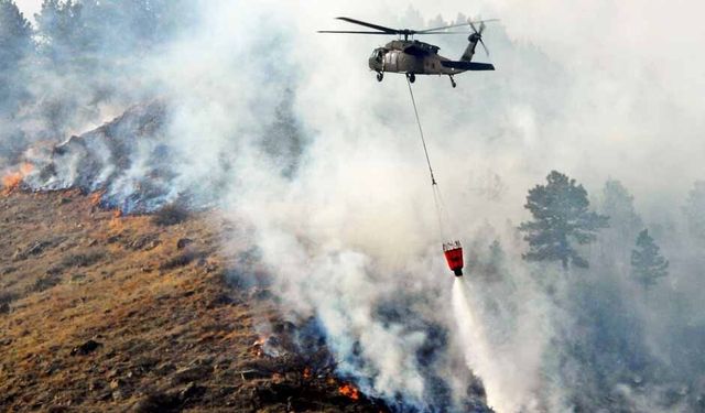 Güney Kıbrıs'ta yangın söndürme helikopterleri için soruşturma başlatıldı