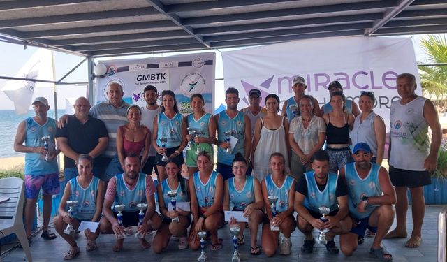 Plaj Tenis Turnuvası Kocareis’de Tamamlandı