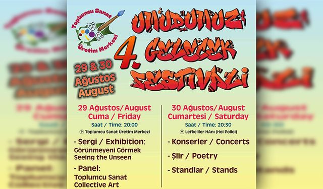 Umudumuz Gelecek Festivali bu akşam başlıyor