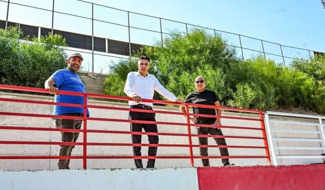Gönyeli’de spor tesislerine yatırımlar sürüyor