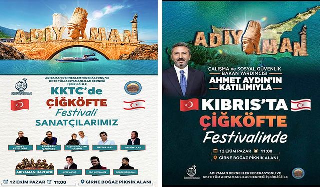Girne Boğaz Piknik Alanı’nda bu pazar "Çiğ Köfte Festivali" yapılıyor