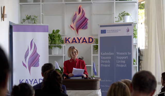 KAYAD'ın “Kadından Yaşama Destek Projesi” tanıtıldı