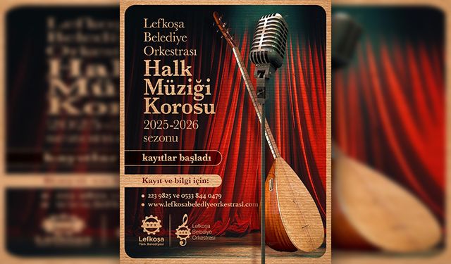 LBO Halk Müziği Korosu yeni sezon kayıtlarını başlattı