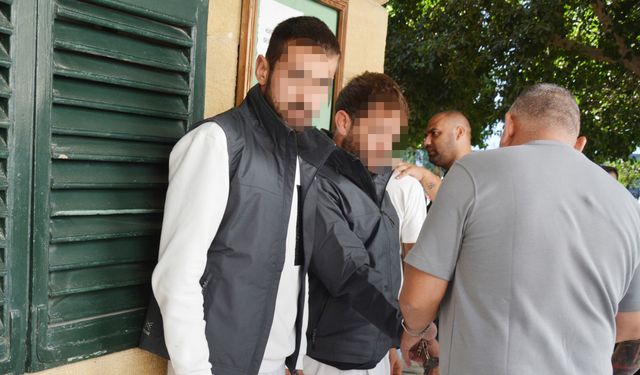 Ercan Havalimanı’nda uyuşturucuyla yakalanan iki zanlı cezaevine gönderildi