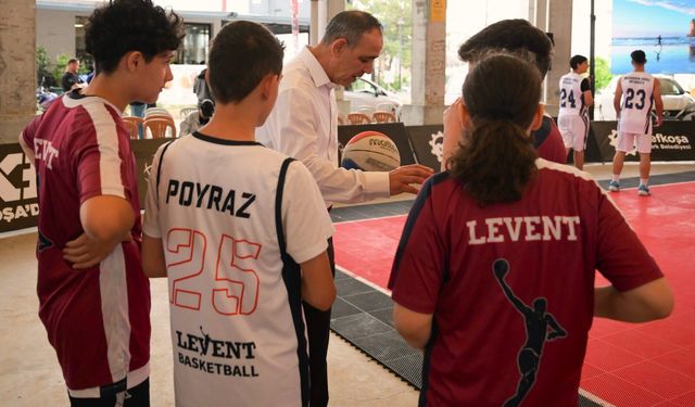 3X3 Basketbol Turnuvası başladı, finaller yarın