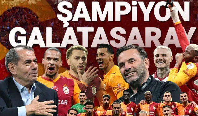 Şampiyon Galatasaray