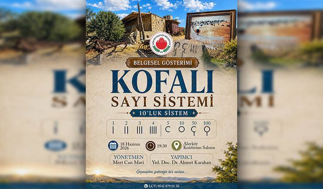 “Kofalı Sayı Sistemi” belgeseli izleyiciyle buluşuyor