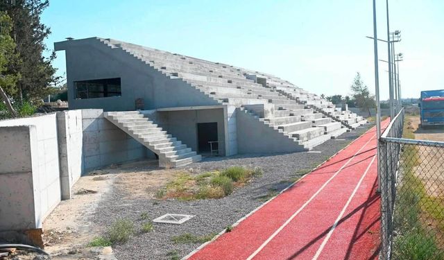 Alayköy Spor Tesisi'nde Çalışmalar sürüyor