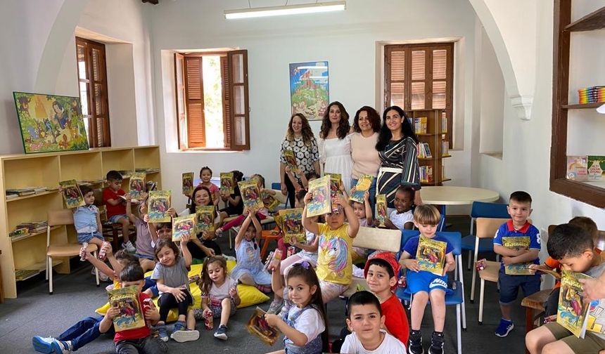 Kültür Dairesi’nden çocuklara “Kitap Kurdu” belgesi